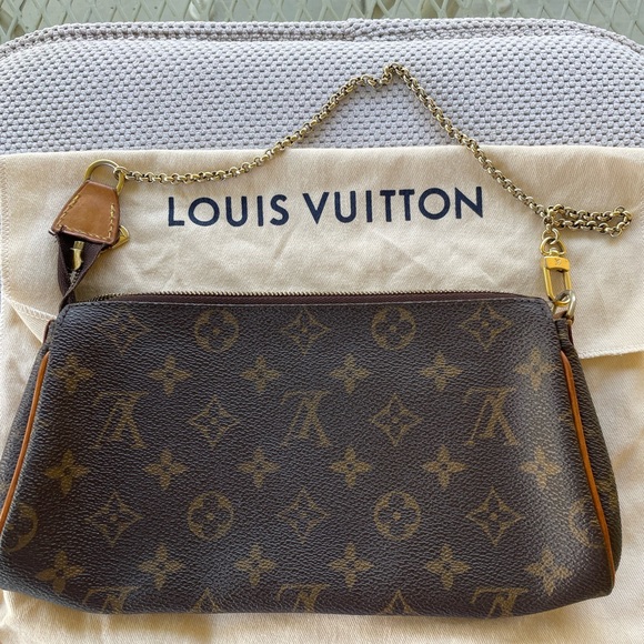 Authentic Louis Vuitton Eva Monogram with strap - Picture 5 of 13